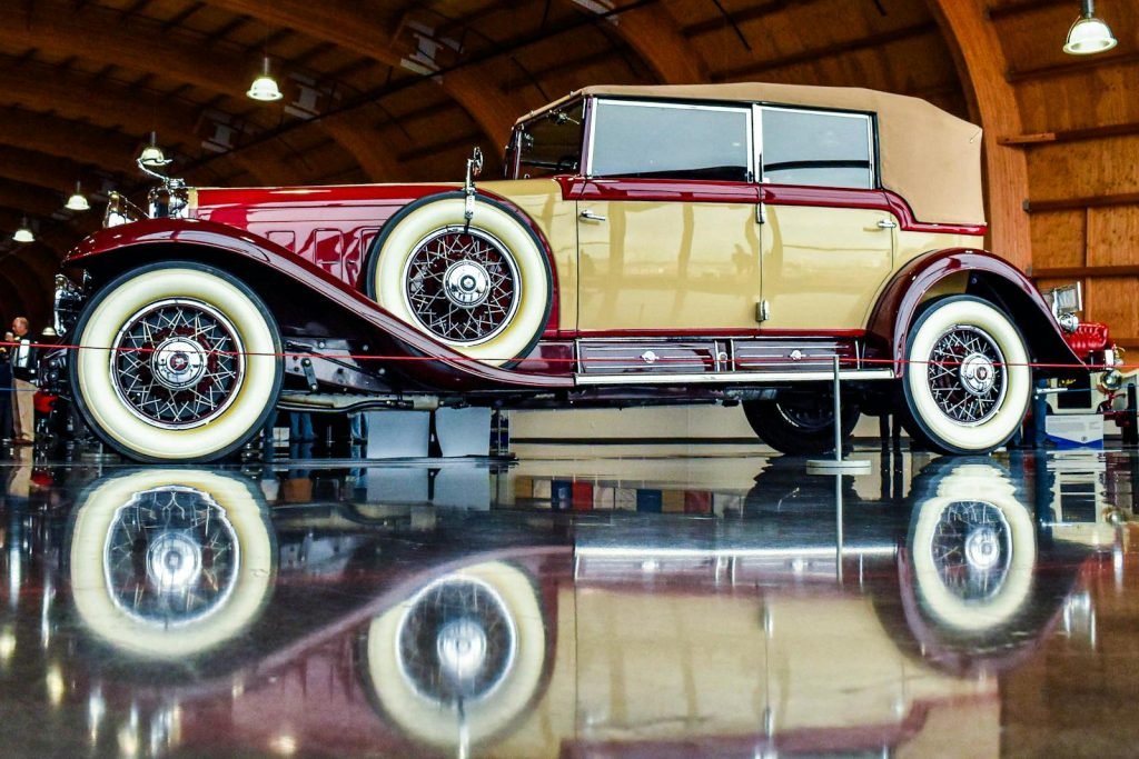 Cadillac V-16 on a Museum Display