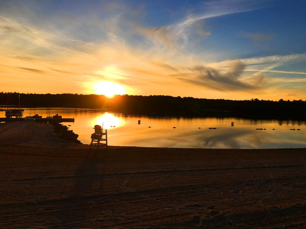 beach, sunset, poconos-1455025.jpg